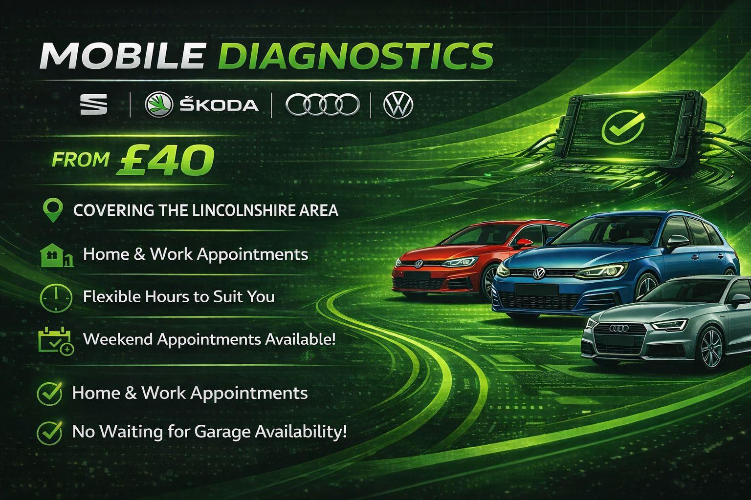 Overview visual of New Leaf Automotive retrofit and coding services